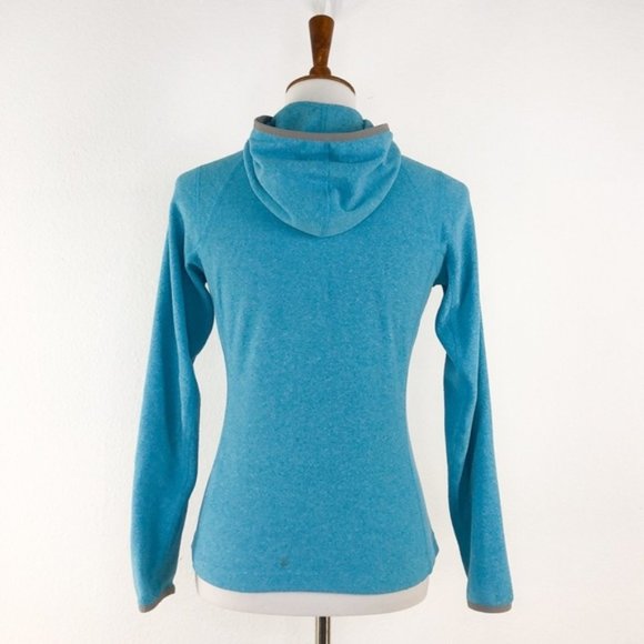 The North Face Teal Blue Zipper Front Jacket - Picture 4 of 9